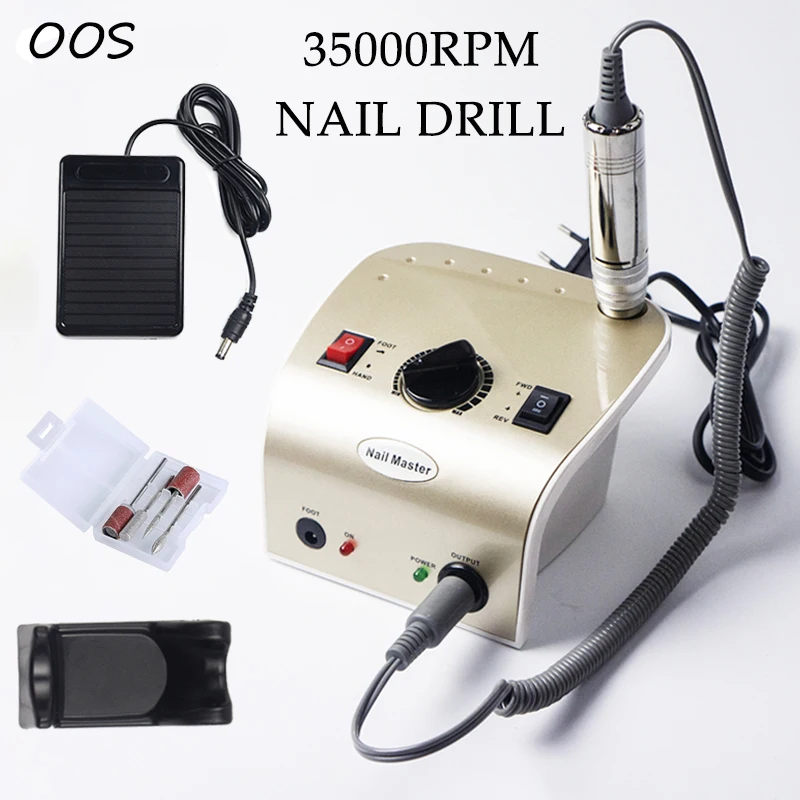 

Nail Drill Machine JMD304 35000RPM Manicure Machine Milling Cutter For Manicure Pedicure Electric Nail File Nail Art Tools