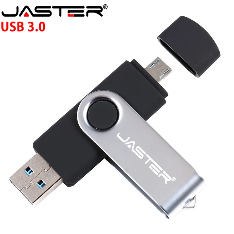Оригинальный флеш накопитель JASTER D103 OTG USB 3 0 128 ГБ 64 32 16 8 для Android/ПК посылка кой|USB