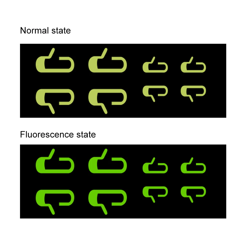 LEEPEE 1 набор наклейка на дверь автомобиля сделай сам выход светящиеся наклейки s