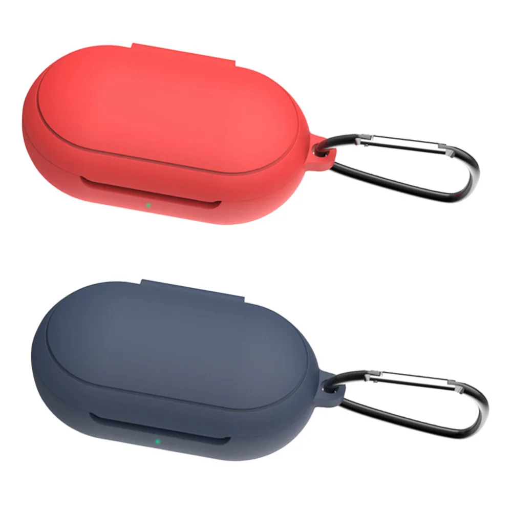 

2pcs Silicone Wireless Earphone Case Cover Portable Headset Case Protector Compatible for Galaxy Buds Plus