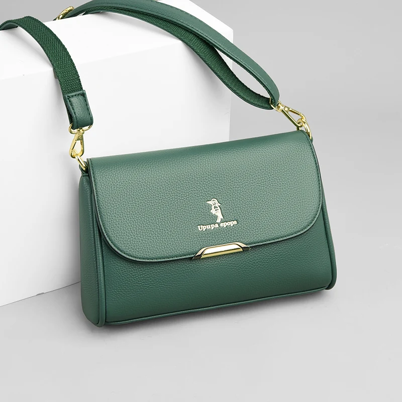 

Luxury Pu Leather Shoulder Bags for Women 2021 New Designer Ladies Handbag Solid Color Messenger Bag Small Female Crossbody Bags