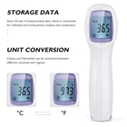 Инфракрасный термометр для лба, термометр для лба для взрослых и детей, инфракрасный термометр для лба, термометр для тела