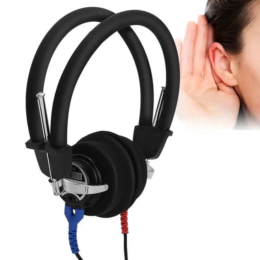 Портативный Аудиометр наушники высокой чувствительности звукопроводящий для