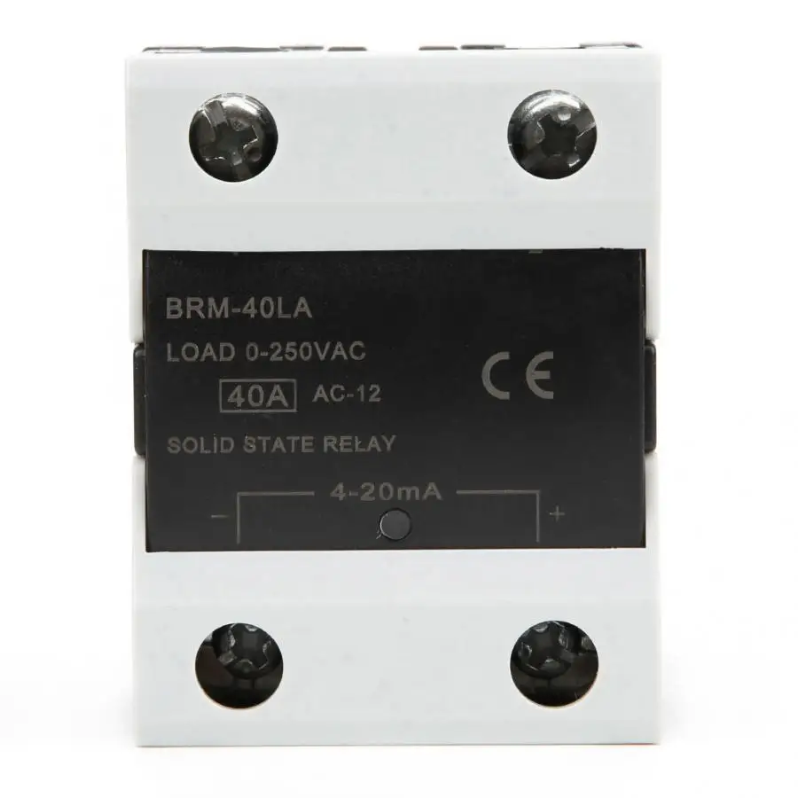 Твердотельное реле SSR 4 ~ 20mA AC 0 250 В 40A огнестойкое BRM 40LA|Реле| |