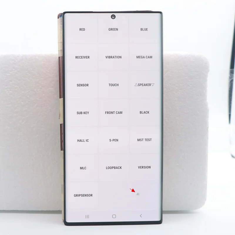 100% Оригинальный 6 9 ɺMOLED ЖК-дисплей для Samsung Galaxy Note20 Ultra 5G с сенсорным экраном