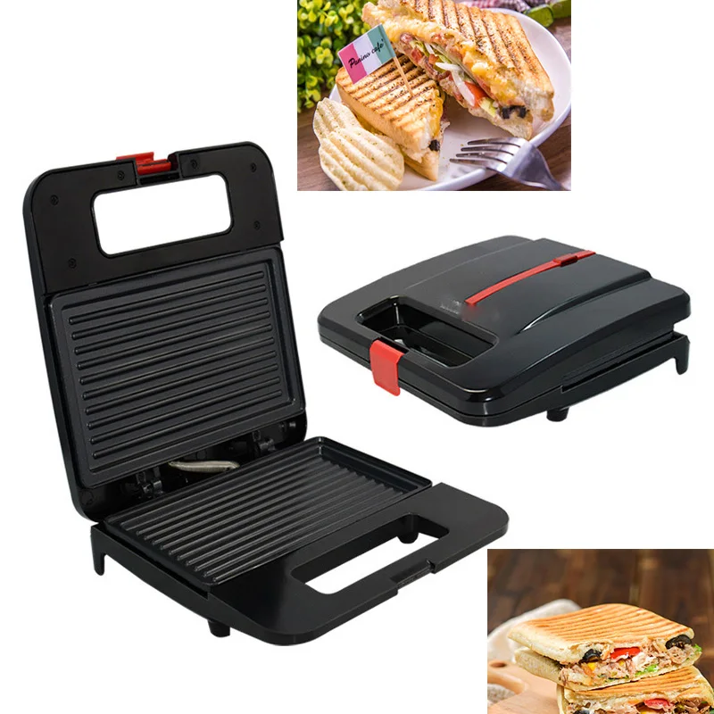 bbq machine 220 В Барбекю Стейк гамбургер гриль барбекю жаровня для мяса машина для завтрака яйцо сковорода сэндвич Панини чайник хлебопечка плита - Цвет: bbq machine