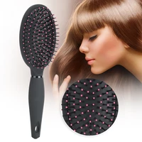 abs massage hair comb brush unisex anti static comfortabl round head soft brush safe hair care scalp comb hairstyling salon tool