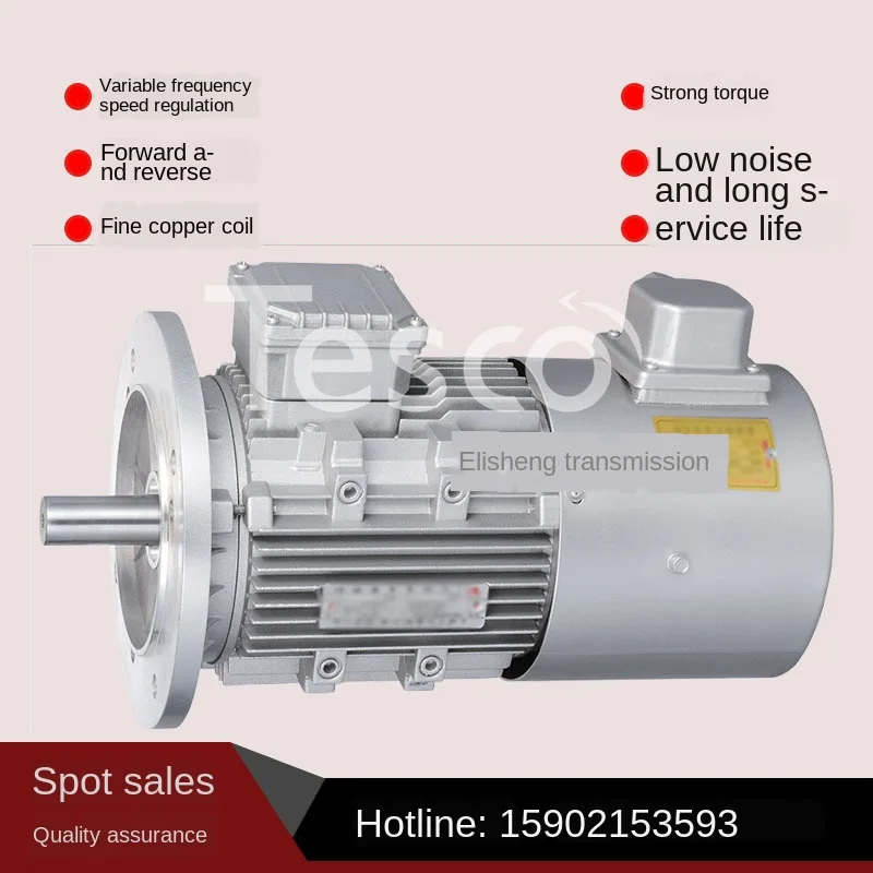 

Three-Phase Variable Frequency Motor Aluminum Shell Vertical Hvf250/370/1.1W/1.5//Horizontal Speed Regulating Motor Horizontal