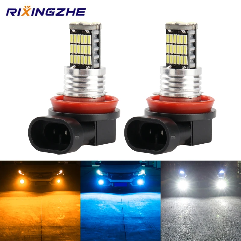 Противотумансветильник s H8 H11 Led HB4 9006 HB3 9005 H1 светодиодный H3 H7 LED 4014 45SMD лм для
