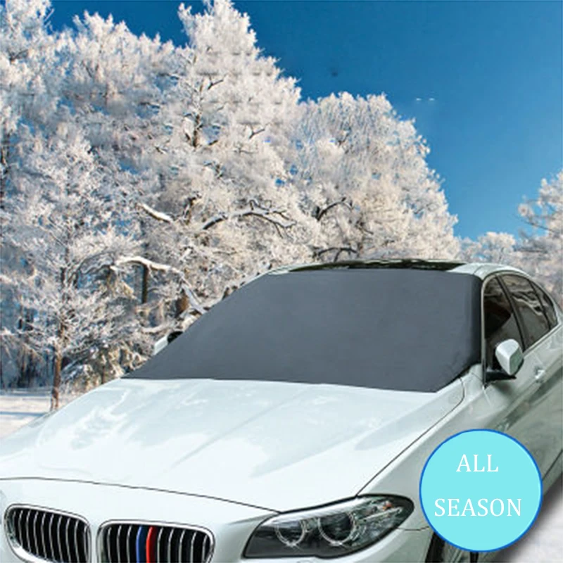 

Car Snow Cover Windscreen Cover Magnet Frost Protection Cover Snow Cover Magnetic Front Cover Snow Cover