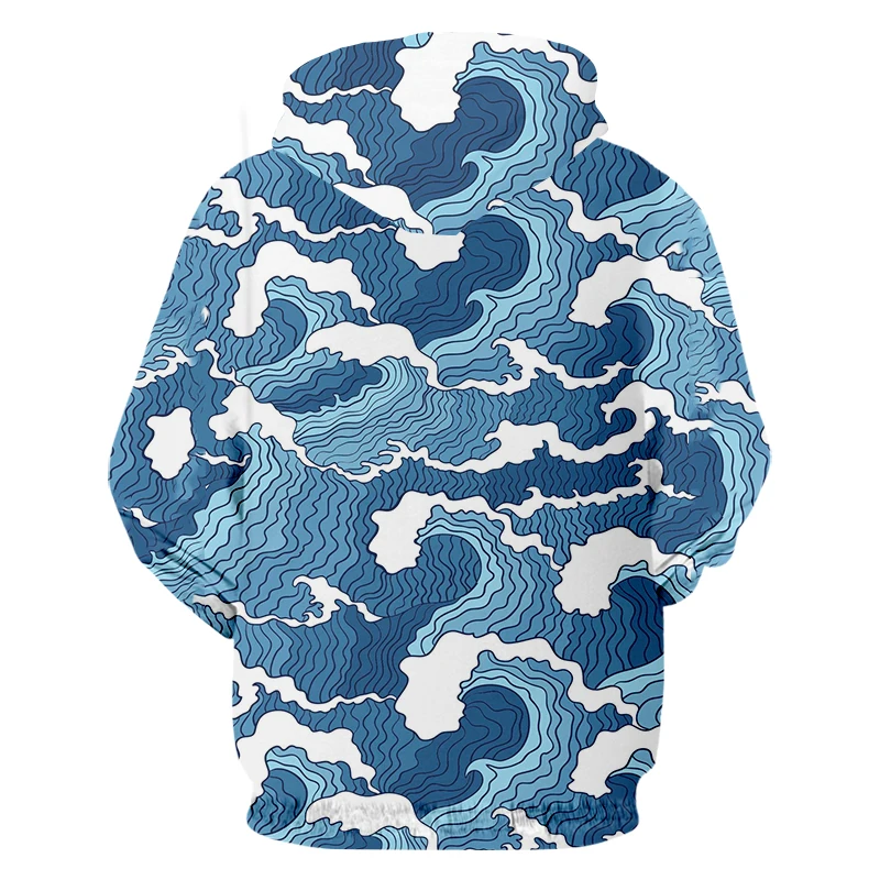 

CJLM Blue Wave 3D Print Harajuku Hoodie Casual Pullover Sweater Spring Winter Long Sleeve Top Fashion Oversized Streetwear 5XL