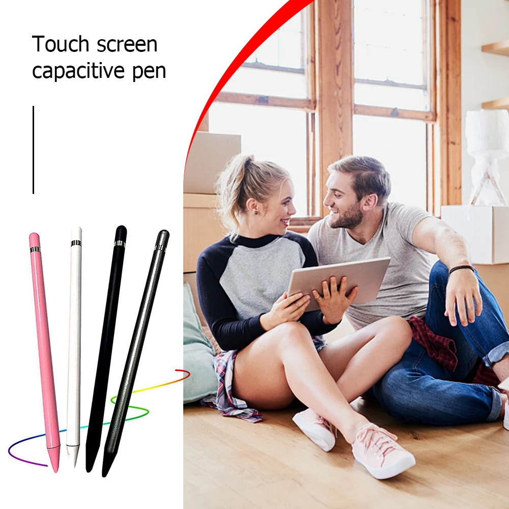 

New Capacitive Stylus Pen Universal Anti-fingerprints Soft Nib Touch Screen Stylus Pens for All Touch Screen Smartphones Tablets