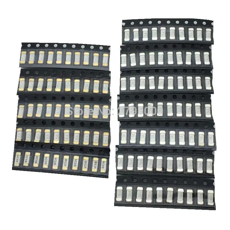 

Плавкий предохранитель 1808, 125 в, 0451 SMD, а, а, 1 А, 2 А, 3 А, 4 а, 5 А, а, 10 А, 15 А, 20 А, ма