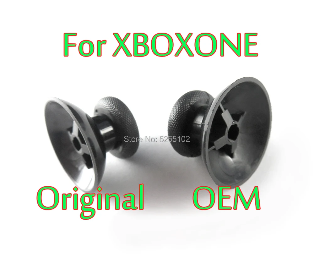 Комплект из 2 предметов Черная 3d Аналоговый джойстик для XBox один контроллер