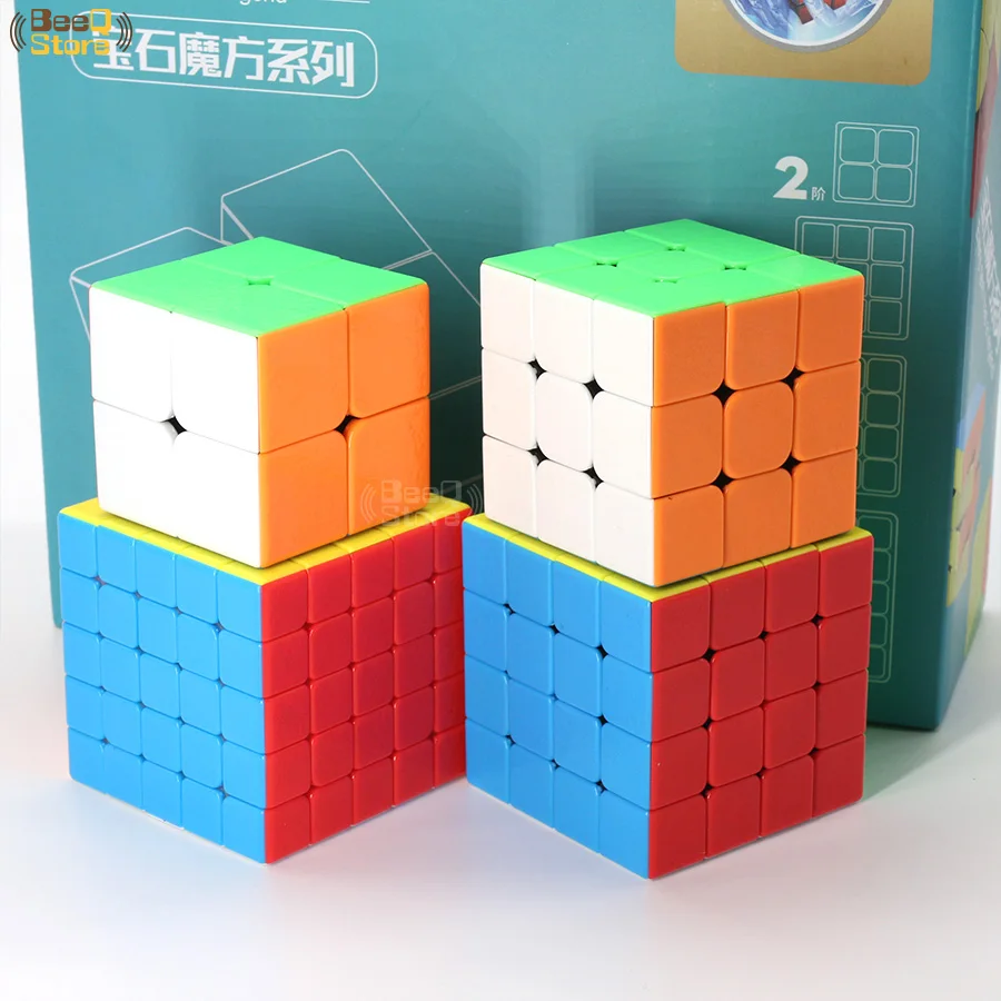 Shengshou драгоценный камень 1 шт. и 4 шт./компл. 2x2 3x3 4x4 5x5 волшебный куб 3x3x3 5x5x5 2x2x2