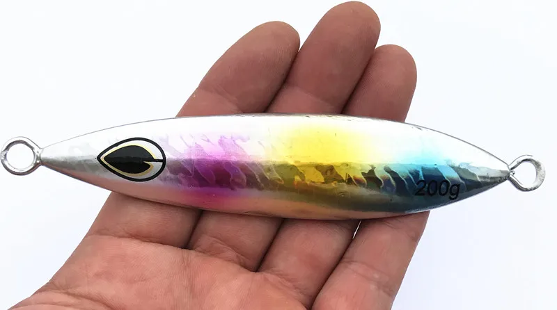 1 шт./партия 12cm200gknife джиггинг высококачественная металлическая наживка Вибрирующая приманка искусственная приманка свинцовая рыба - Цвет: 03