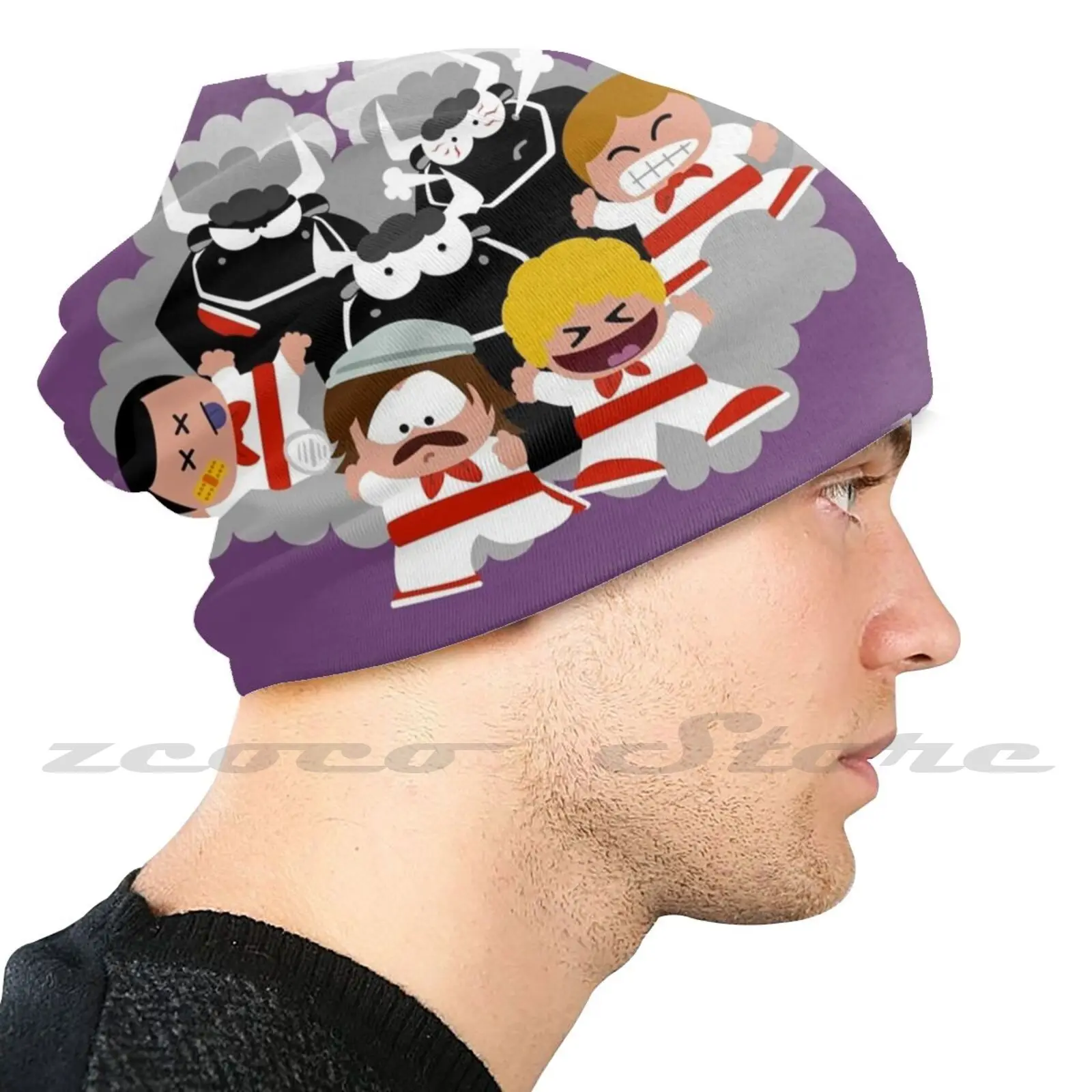 Вязаная шапка San Fermin для взрослых и детей кепка уличных видов спорта дышащая