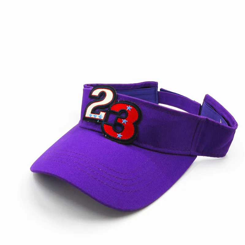 American 23 embroidery Visors Baseball Cap Adjustable Snapback cap for men and women 64 | Аксессуары для одежды