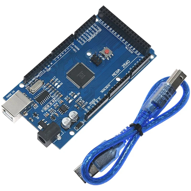 1 шт. Mega 2560 R3 Ch340 + Ramps 4 контроллер 5 A4988 шаговый модуль драйвера 12864 для 3D принтера |