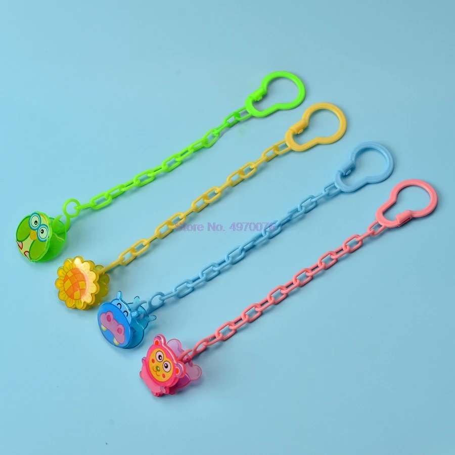 DHL 1000pcs Nursing Pacifier Teething Infant Soother Chain Nipples Holder | Мать и ребенок