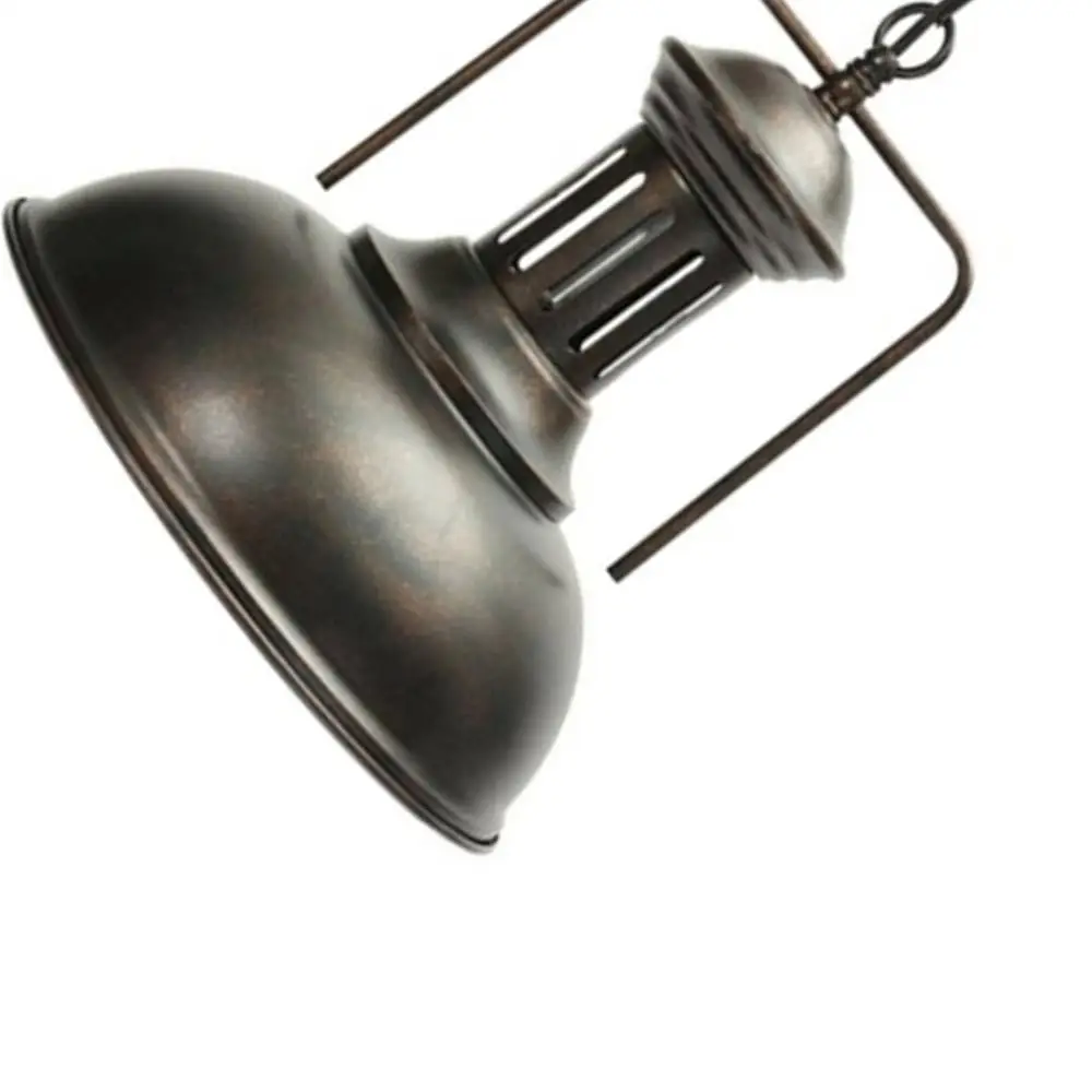 

Vintage Chandelier Cafe Restaurant Chandelier Wrought Iron Pot Lid Chandelier Creative Single Head Chandelier E27 Without Bulb