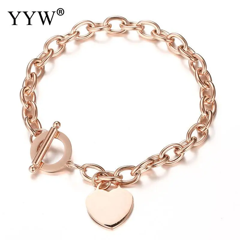 Женский браслет из нержавеющей стали в стиле панк|Цепочки и браслеты| |