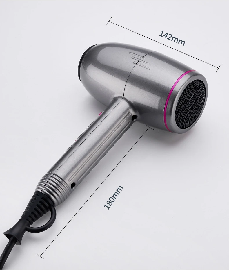 Новинка 2019 Анион Фен молоток фен для волос 2 в 1 щетка горячего воздуха сильная