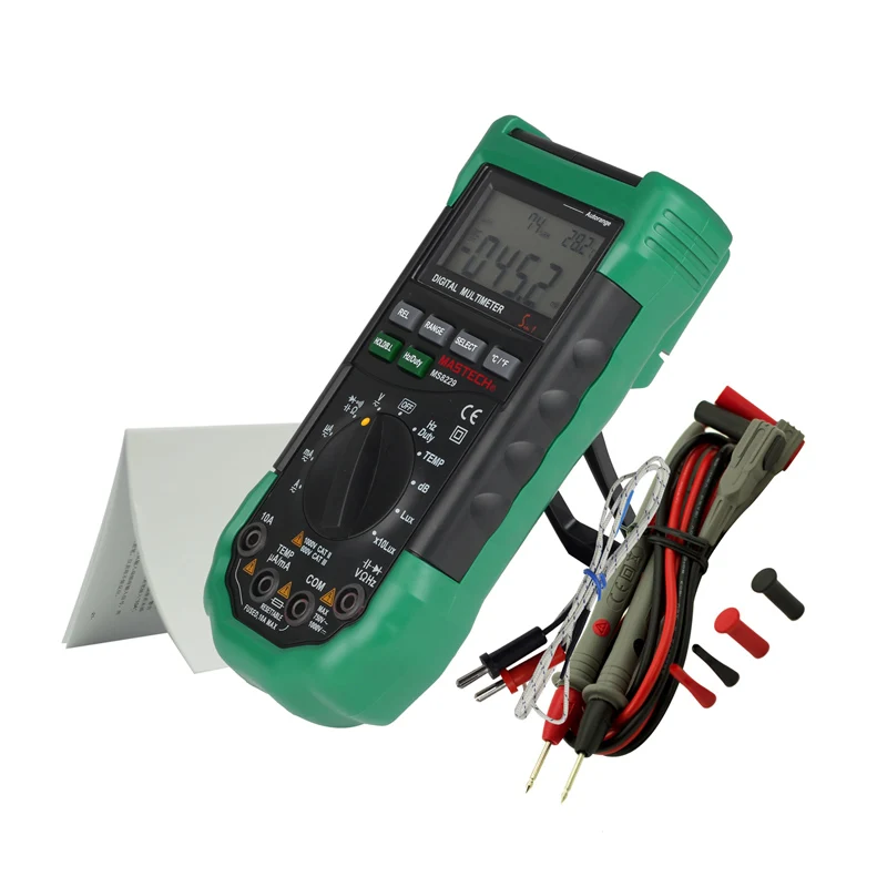 Цифровой Мультиметр Mastech MS8229 многофункциональный измеритель температуры и
