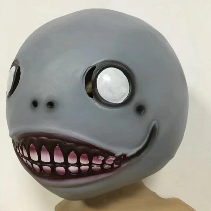 Игра NieR:Automata Косплей головной убор Emil маска Хэллоуин вечерние косплей Смешные