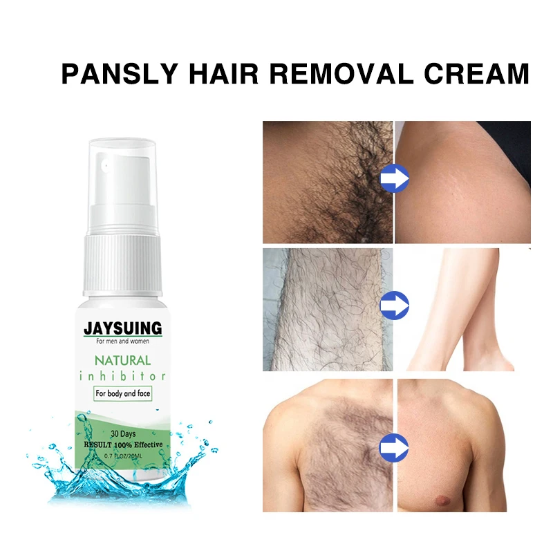 

30ml New Hair Off Hair Removal Cream Face Body Hair Depilatory Beard Bikini Legs Armpit Painless Hair Remover Spray TSLM1 Unisex