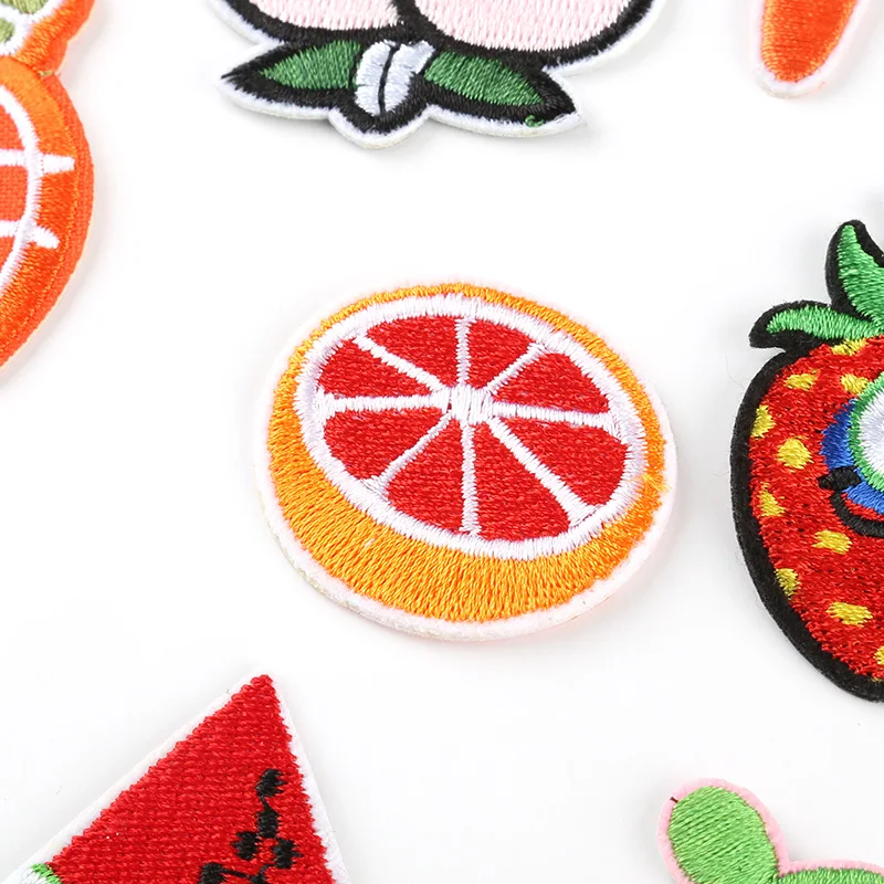 5 шт. Фрукты арбуз ананас клубника томатные патчи для одежды детская одежда