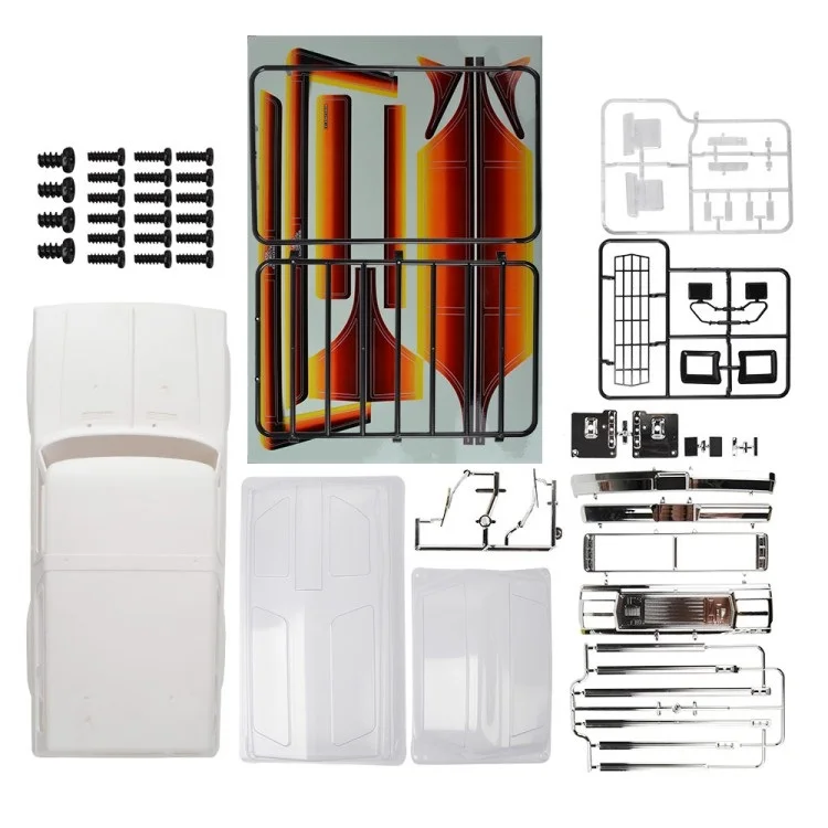 RC гусеничный автомобиль части жесткий пластиковый корпус автомобиля оболочки 31