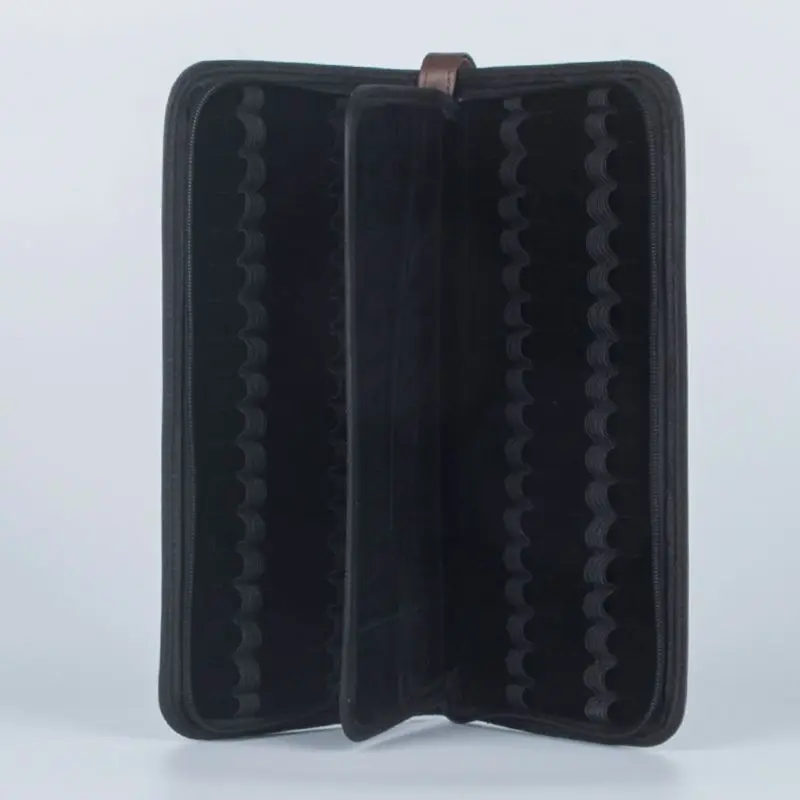 Large Capacity Fountain Pencil Case 36 Slots Pens Bag Writing Holder Supplies Q6PA | Канцтовары для офиса и дома