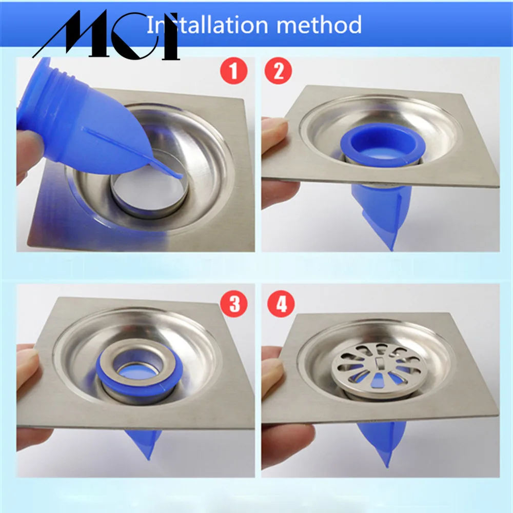 Ситечко Mci для кухонной трубы в ванную комнату слив канализации защита от запаха