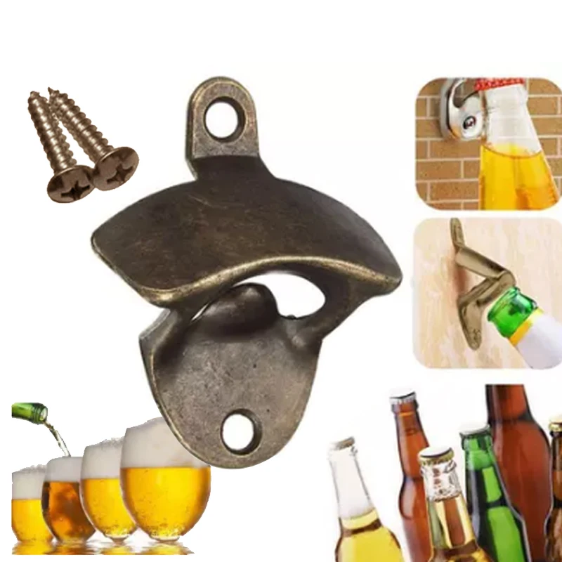 1 шт. барная Питьевая фурнитура из цинкового сплава настенные штопор для вина