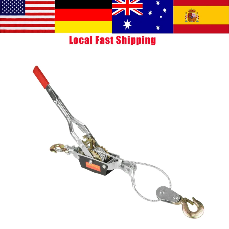 Трос храповый ручной пулер затягивающий инструмент мини затягиватель двойной