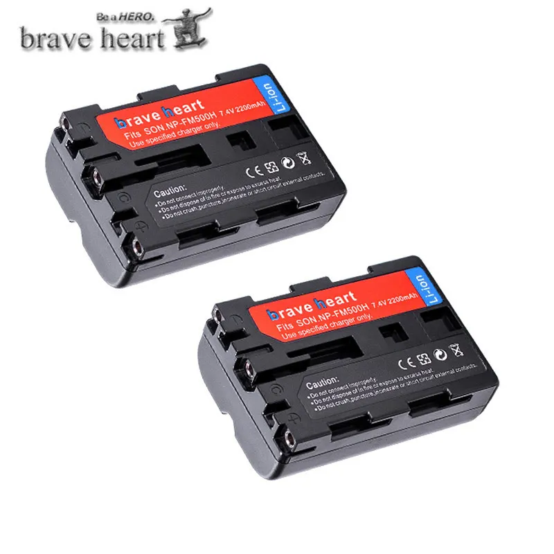 2battery Аккумулятор NP-FM500H NP FM500H для sony Alpha A58 DSLR-A350A300/A350/A450/A500/A550/A560/A580/A700/A99/A850 SLT-A57 - Цвет: 2battery