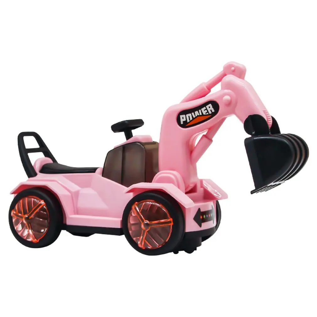 

Children's Excavator Toy Electric Music Light Universal Wheel Engineering Vehicle Toy Car Children's Excavator Toy