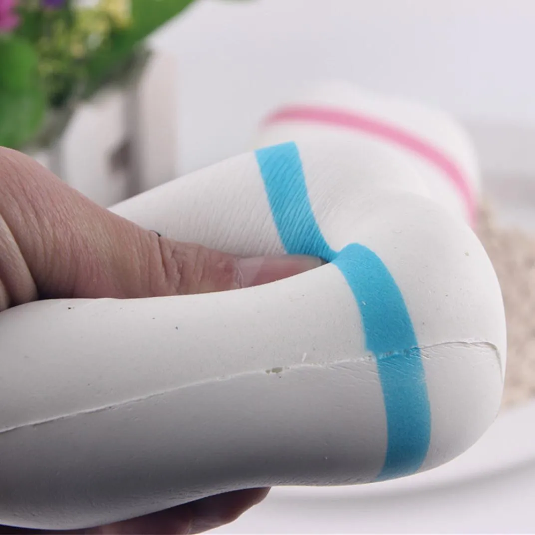 Новый Сжимаемый красивый Творческий мультяшный симулятор зуб мягкие медленно