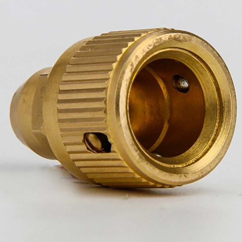 1 шт. латунный кран для быстрого соединения 3/8 &quotшланговый замок Гайка полива и