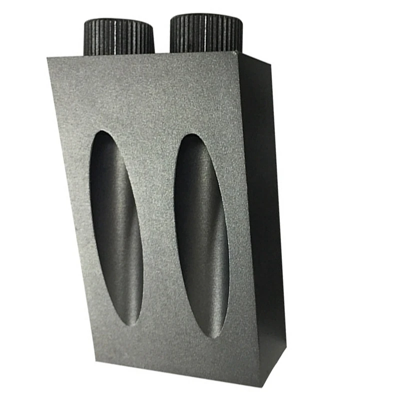 

Pocket Hole Jig, 15 Degree Wood Oblique Drill Guide Stainless Steel Positioner 6-10mm Locator Kit Woodworking Tool 7Pcs