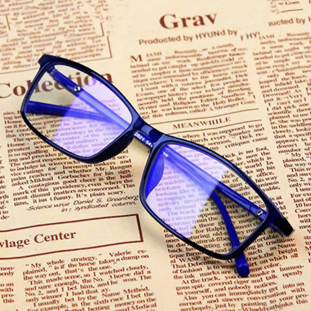 

Anti Light Glasses Ray Blue Fashion Anti Blue Fatigue Protection Blocking Goggles Eye Square Radiation Computer 2021 New