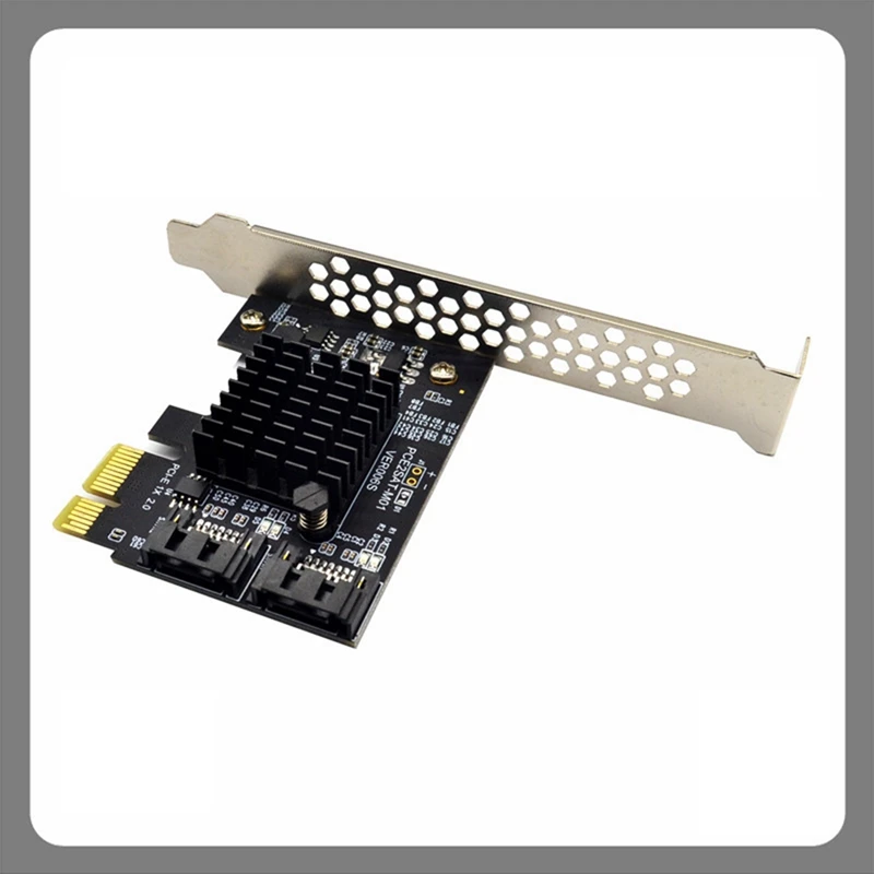 SATA Adapter PCI E 2 Port 3 SSD HDD Express Expansion Card PCI-E 1X 2X 4X 8X 16X Controller 6G Marvell | Компьютеры и офис