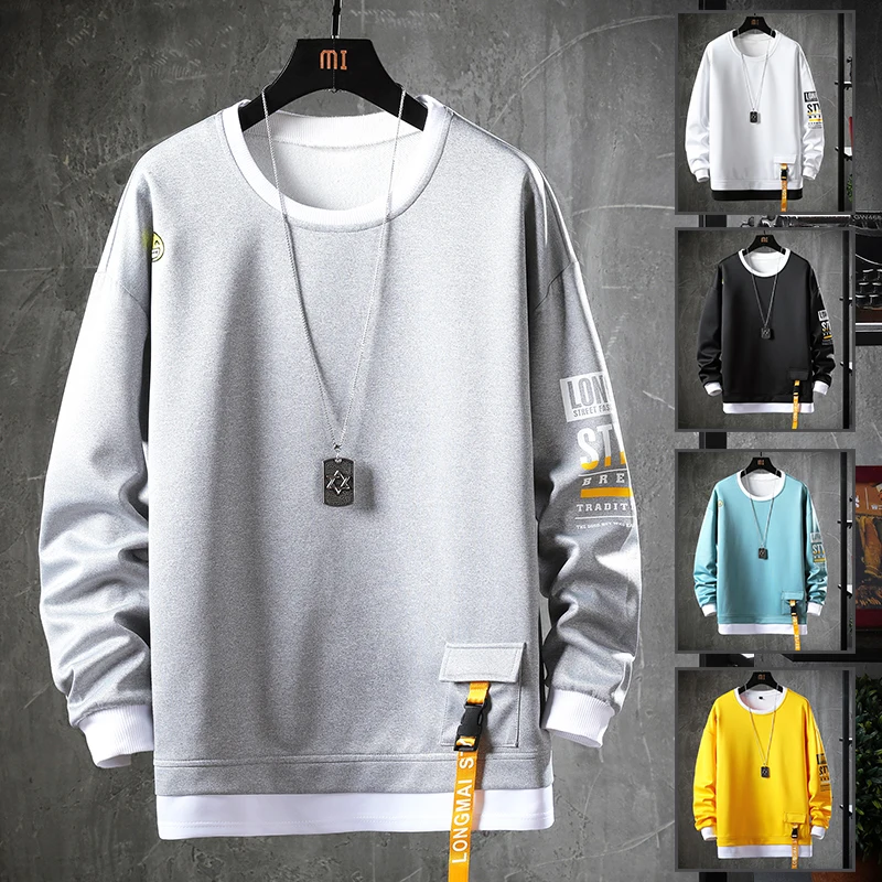 

Sudadera Harajuku 2020 De Color Slido Para Hombres, Sudadera De Otoo, Sudadera De Primavera, Sudadera Casual Con Capucha, Suda