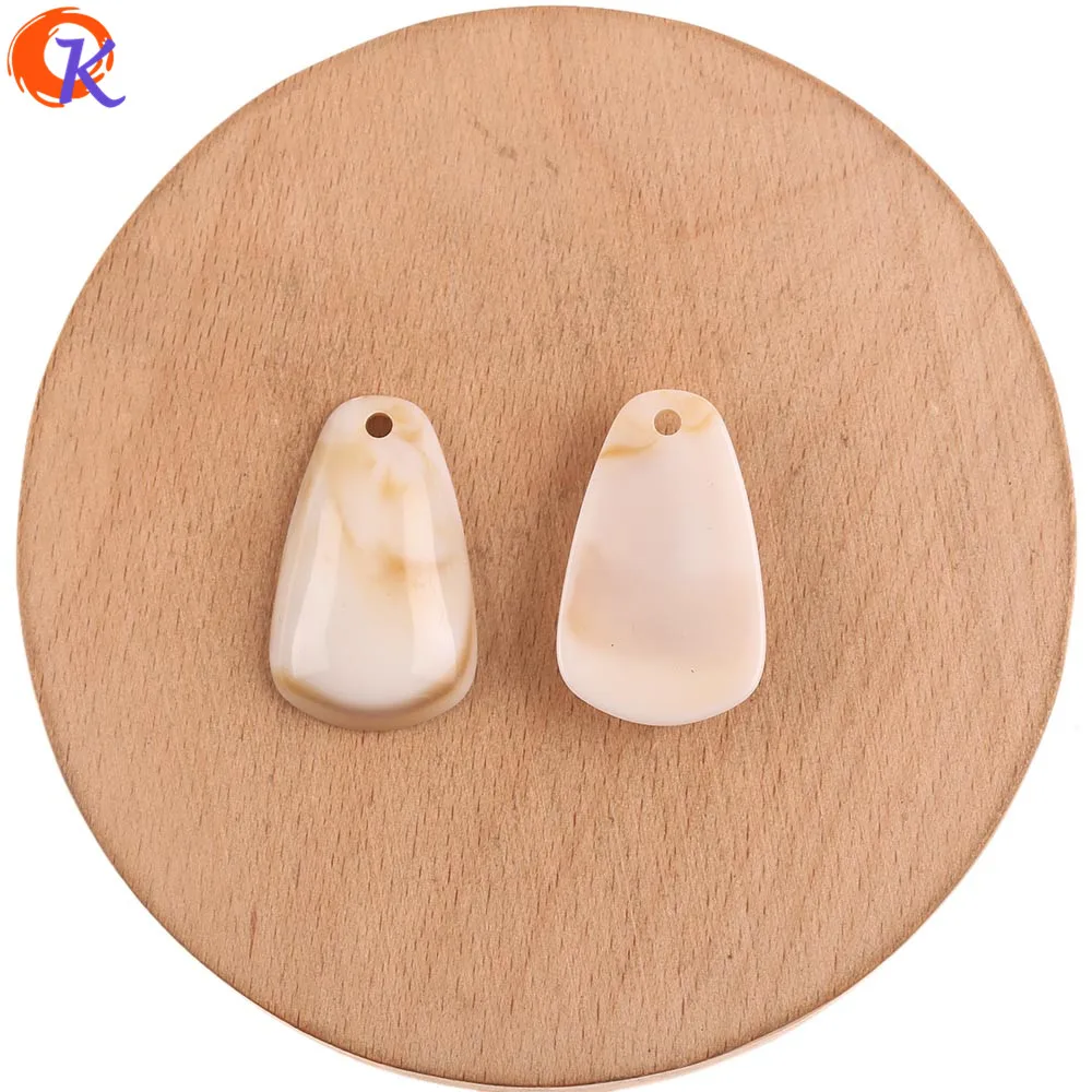 Cordial Design 19x30mm 240Pcs Acrylic Beads/DIY Making/Beads Jewelry/Marble Effect Beads/Drop Shape/Hand Made/Earring Findings