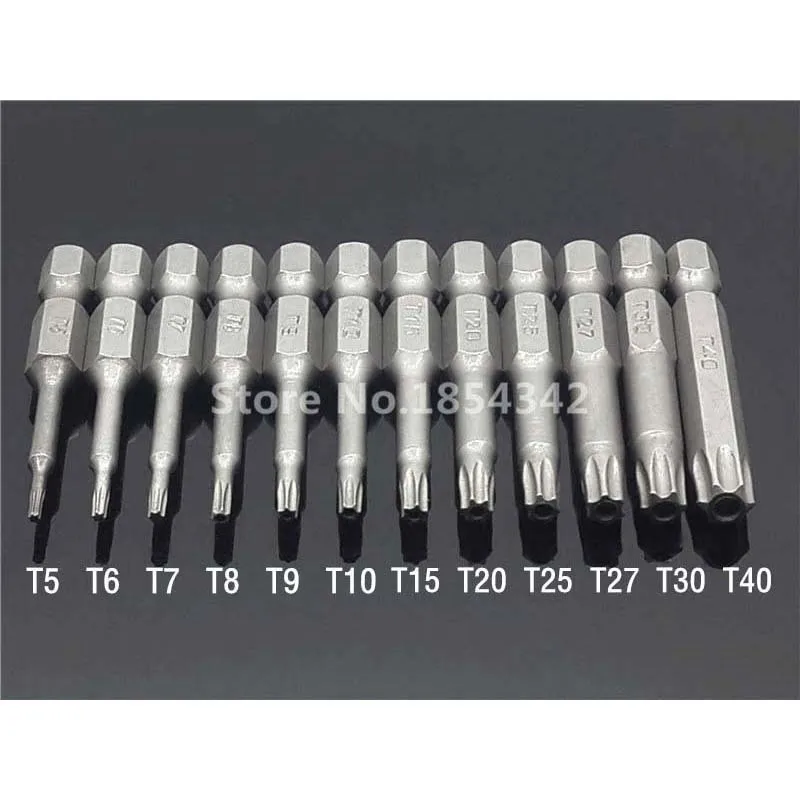 Набор защитных бит 1 шт. отвертка Шестигранная головка плоская 1/4 &quotотвертка