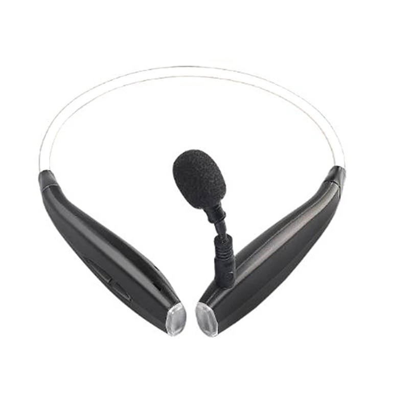 

Wireless Microphone,Neckband Microphone,Camera/Phone/Speaker Condenser Microphone For Recording/Teacher/Tour Guide,Etc