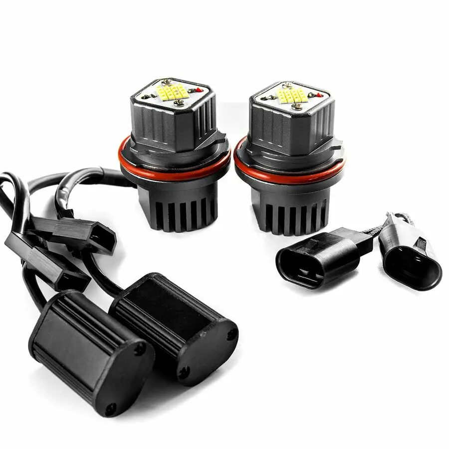 

E39 80W LED Angel Eyes Halo Ring Light Bulbs 6000K White for BMW E60 E63 E64 E65