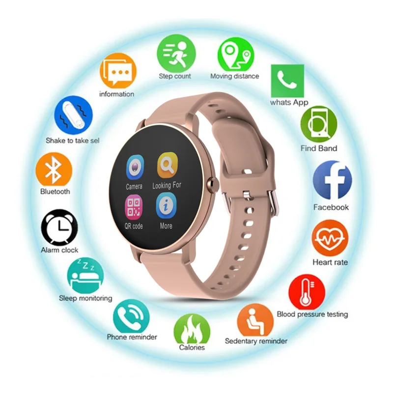 

Смарт-часы P8Y мужские с сенсорным экраном, водостойкие, IP67