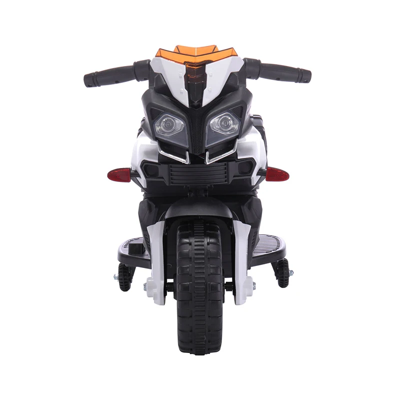 Дети катаются на крутом электрическом мотоцикле игрушки для вождения автомобиля